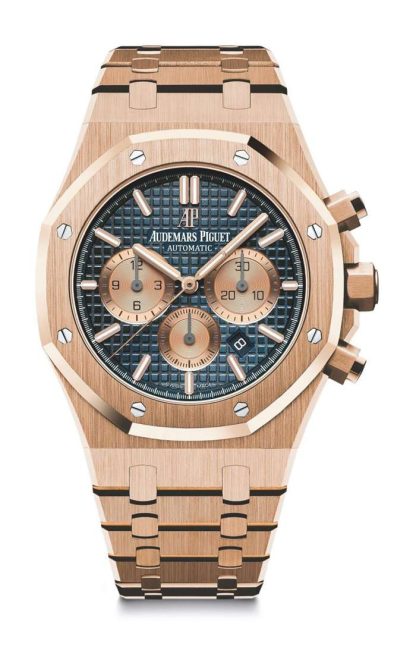 Réplique Audemars Piguet Chronographe à remontage automatique Royal Oak Bleu 26331OR.OO.1220OR.01