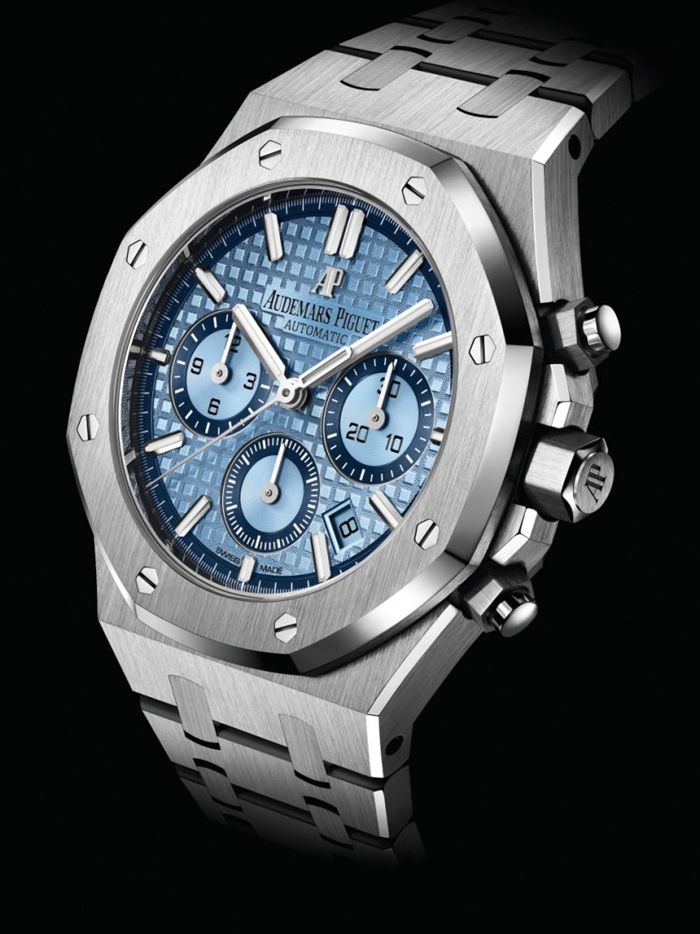 Réplique Audemars Piguet Royal Oak Chronographe à remontage automatique Bleu 26317BC.OO.1256BC.01 – Image 2