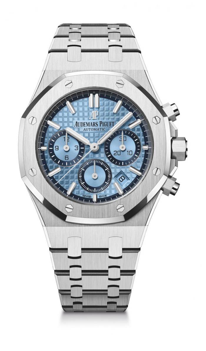 Réplique Audemars Piguet Royal Oak Chronographe à remontage automatique Bleu 26317BC.OO.1256BC.01
