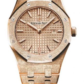 Réplique Audemars Piguet Royal Oak Frosted Gold Quartz Gold 67653OR.GG.1263OR.02