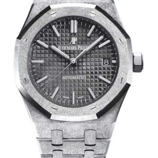 Réplique Audemars Piguet Royal Oak Frosted Gold Selfwinding Black 15454BC.GG.1259BC.03