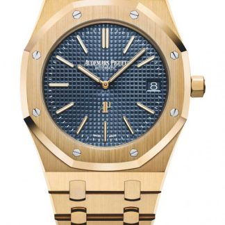 Réplique Audemars Piguet Royal Oak Jumbo Extra-Thin Bleu 15202BA.OO.1240BA.01