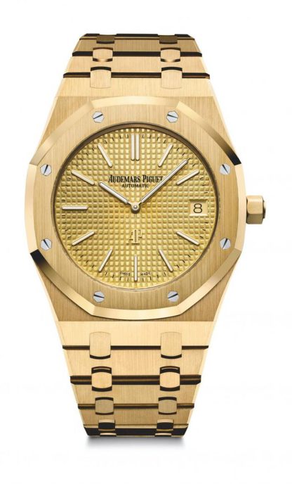 Réplique Audemars Piguet Royal Oak Jumbo Extra-Thin Gold 15202BA.OO.1240BA.02