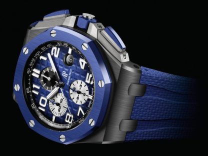 Réplique Audemars Piguet Royal Oak Offshore Chronographe Automatique Bleu 26405CE-OO-A030CA-01 – Image 2