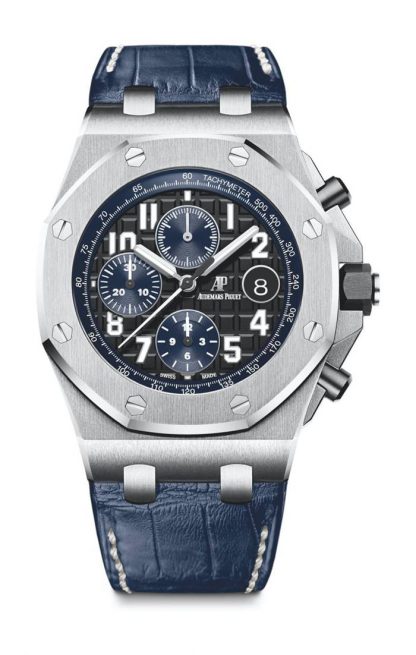 Réplique Audemars Piguet Royal Oak Offshore Chronographe Automatique Bleu 26470ST.OO.A028CR.01