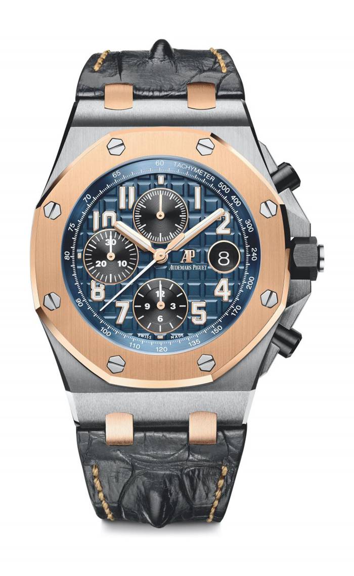 Réplique Audemars Piguet Royal Oak Offshore Chronographe Automatique Bleu 26471SR.OO.D101CR.01