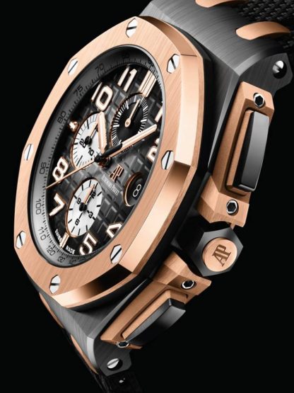 Réplique Audemars Piguet Royal Oak Offshore Chronographe Automatique Gris 26405NR-OO-A002CA-01 – Image 2