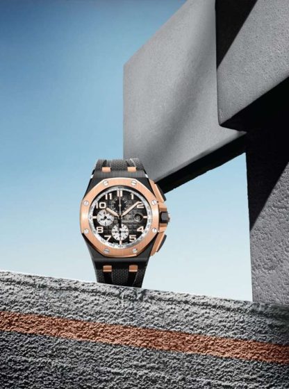 Réplique Audemars Piguet Royal Oak Offshore Chronographe Automatique Gris 26405NR-OO-A002CA-01 – Image 3