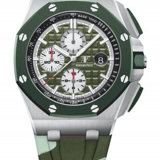 Réplique Audemars Piguet Royal Oak Offshore Chronographe Automatique Vert 26400SO.OO.A055CA.01