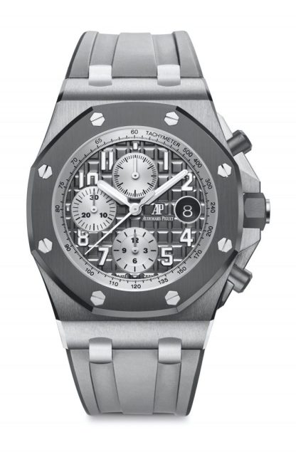 Réplique Audemars Piguet Royal Oak Offshore Chronographe à remontage automatique gris 26470IO.OO.A006CA.01