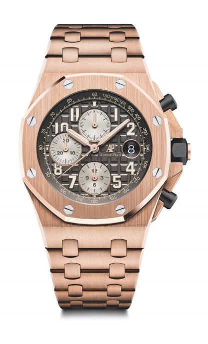 Réplique Audemars Piguet Royal Oak Offshore Chronographe à remontage automatique gris 26470OR.OO.1000OR.02