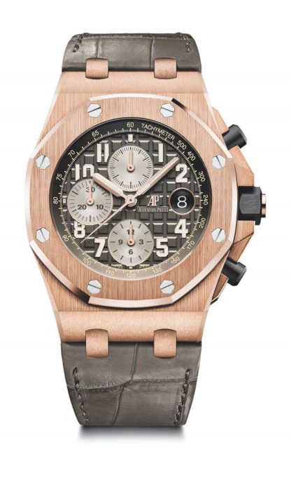 Réplique Audemars Piguet Royal Oak Offshore Chronographe à remontage automatique gris 26470OR.OO.A125CR.01