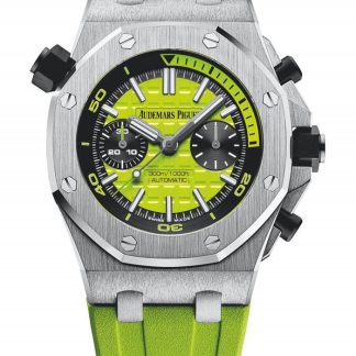Réplique Audemars Piguet Royal Oak Offshore Diver Chronographe Vert 26703ST.OO.A038CA.01
