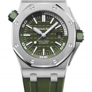 Réplique Audemars Piguet Royal Oak Offshore Diver Vert 15710ST.OO.A052CA.01