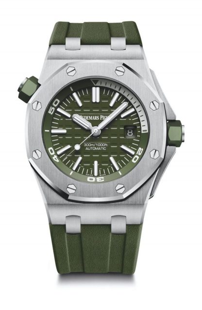 Réplique Audemars Piguet Royal Oak Offshore Diver Vert 15710ST.OO.A052CA.01