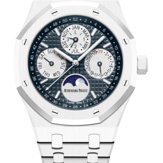 Réplique Audemars Piguet Royal Oak Quantième Perpétuel Bleu 26579CB.OO.1225CB.01