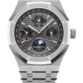 Réplique Audemars Piguet Royal Oak Quantième Perpétuel Gris 26609TI.OO.1220TI.01