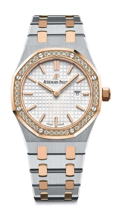 Réplique Audemars Piguet Royal Oak Quartz Argent 67651SR.ZZ.1261SR.01