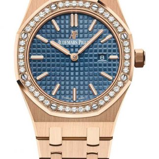 Réplique Audemars Piguet Royal Oak Quartz Bleu 67651OR.ZZ.1261OR.02