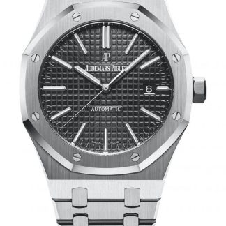 Réplique Audemars Piguet Royal Oak Quartz Noir 15400ST.OO.1220ST.01