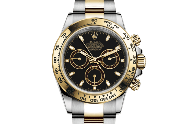 Réplique Rolex Cosmograph Daytona Oyster 40 mm Oystersteel et or jaune 116503