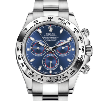 Réplique Rolex Cosmograph Daytona Oyster 40 mm or blanc 116509