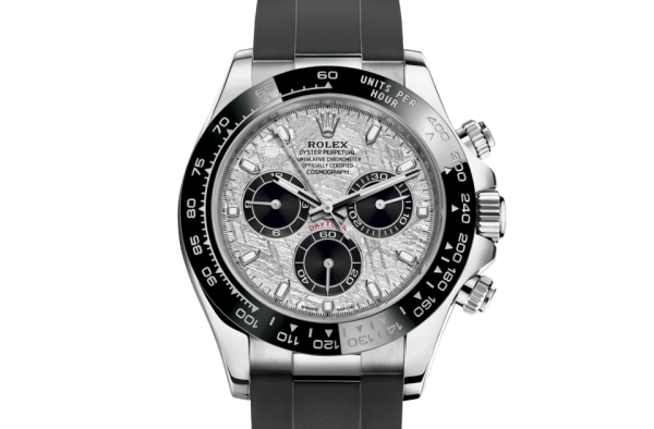 Réplique Rolex Cosmograph Daytona Oyster 40 mm or blanc 116519LN