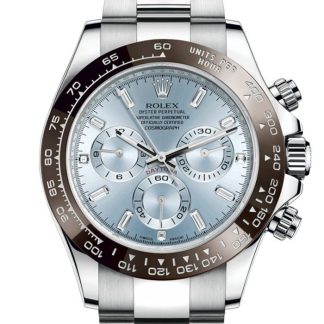 Réplique Rolex Cosmograph Daytona Oyster 40 mm platine 116506