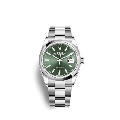 Réplique Rolex Datejust 126200 36mm Vert menthe Oyster