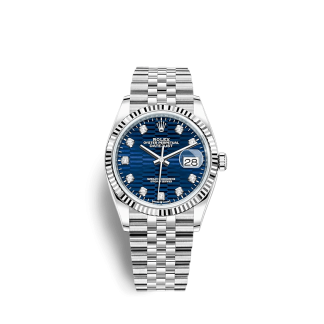 Réplique Rolex Datejust 126234 36mm Bleu vif
