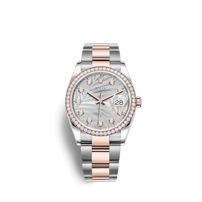 Réplique Rolex Datejust 126281RBR 36mm Argent