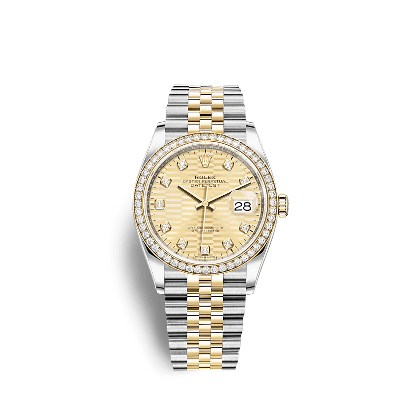 Réplique Rolex Datejust 126283RBR 36mm Golden