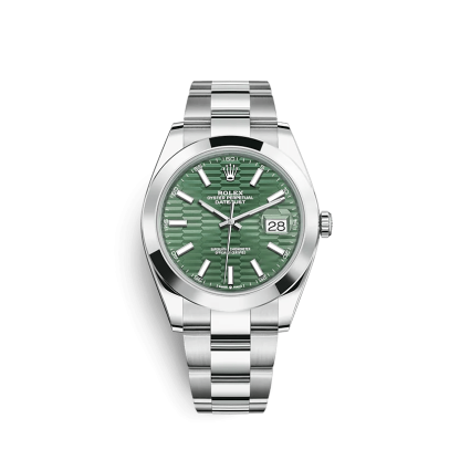 Réplique Rolex Datejust 126300 41mm motif cannelé Oyster