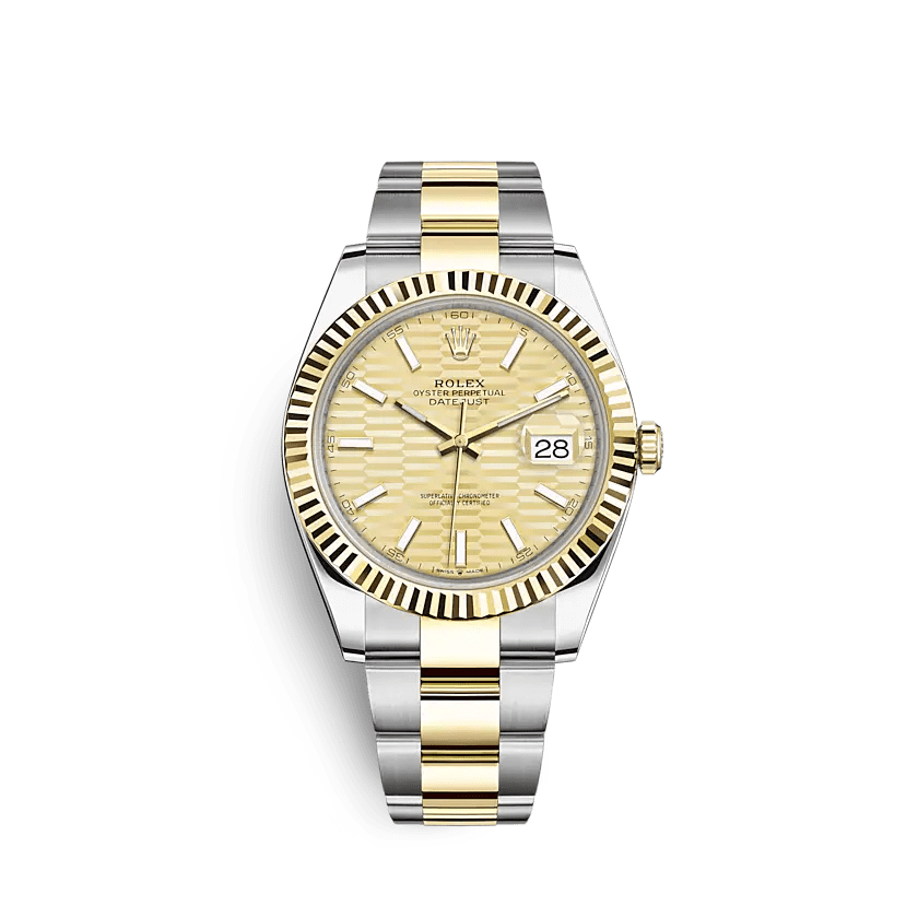 Réplique Rolex Datejust 126333 41mm Golden Oyster