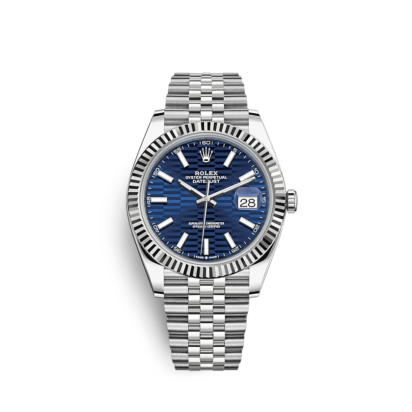 Réplique Rolex Datejust 126334 41mm Bleu brillant