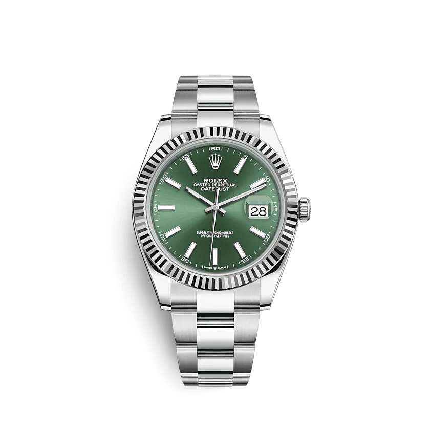 Réplique Rolex Datejust 126334 41mm Vert menthe