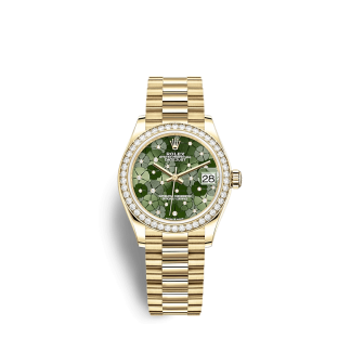Réplique Rolex Datejust 278288RBR 31mm Vert olive
