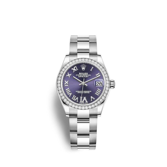 Réplique Rolex Datejust 31mm 278384RBR Aubergine