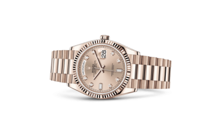 Réplique Rolex Day-Date 36 Oyster 36 mm Or Everose 128235 – Image 2