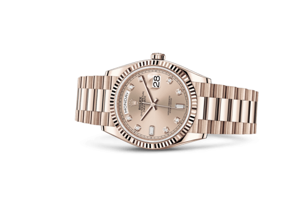 Réplique Rolex Day-Date 36 Oyster 36 mm Or Everose 128235 – Image 2