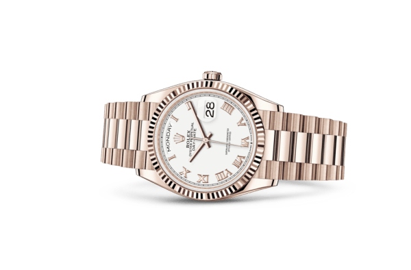 Réplique Rolex Day-Date 36 Oyster 36 mm Or Everose 128235 – Image 2