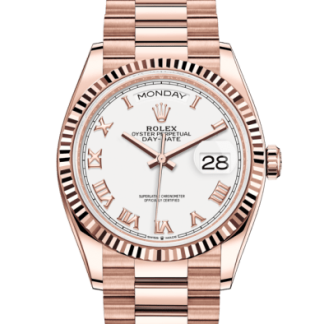 Réplique Rolex Day-Date 36 Oyster 36 mm Or Everose 128235