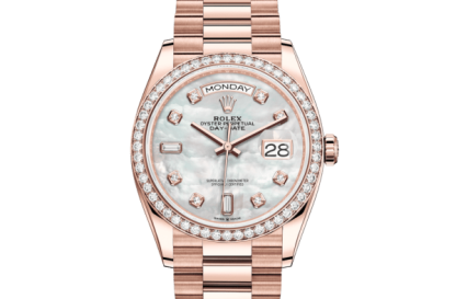 Réplique Rolex Day-Date 36 Oyster 36 mm Or Everose et diamants 128345RBR