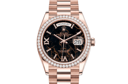 Réplique Rolex Day-Date 36 Oyster 36 mm Or Everose et diamants 128345RBR