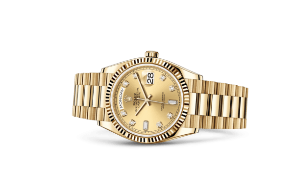 Réplique Rolex Day-Date 36 Oyster 36 mm or jaune 128238 – Image 2