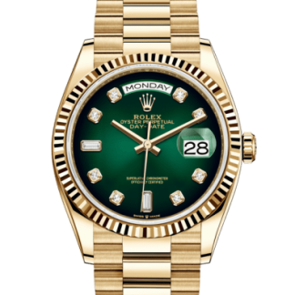 Réplique Rolex Day-Date 36 Oyster 36 mm or jaune 128238