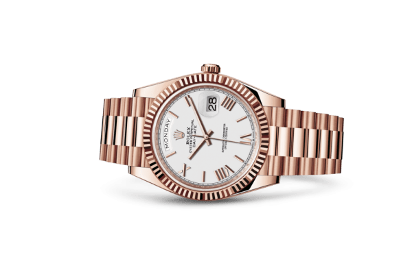 Réplique Rolex Day-Date 40 Oyster 40 mm Or Everose 228235 – Image 2