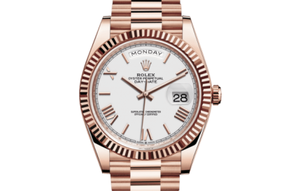 Réplique Rolex Day-Date 40 Oyster 40 mm Or Everose 228235