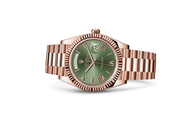 Réplique Rolex Day-Date 40 Oyster 40 mm Or Everose 228235 – Image 2
