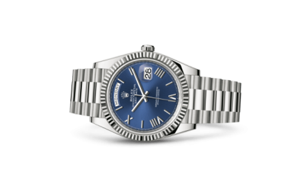Réplique Rolex Day-Date 40 Oyster 40 mm or blanc 228239 – Image 2